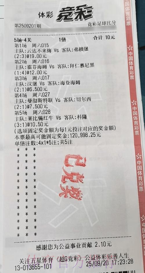 世界杯彩票投注仅需10元，畅享竞猜乐趣